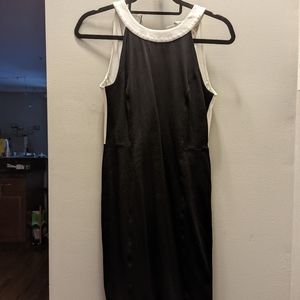 Banana Republic Black and White Mini Dress